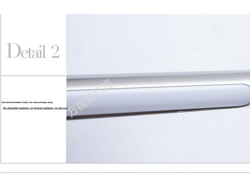 Modern Minimalist LED Vanity Mirror Light, Stainless Steel, Anti-Fog, Bathroom Makeup Wall Light