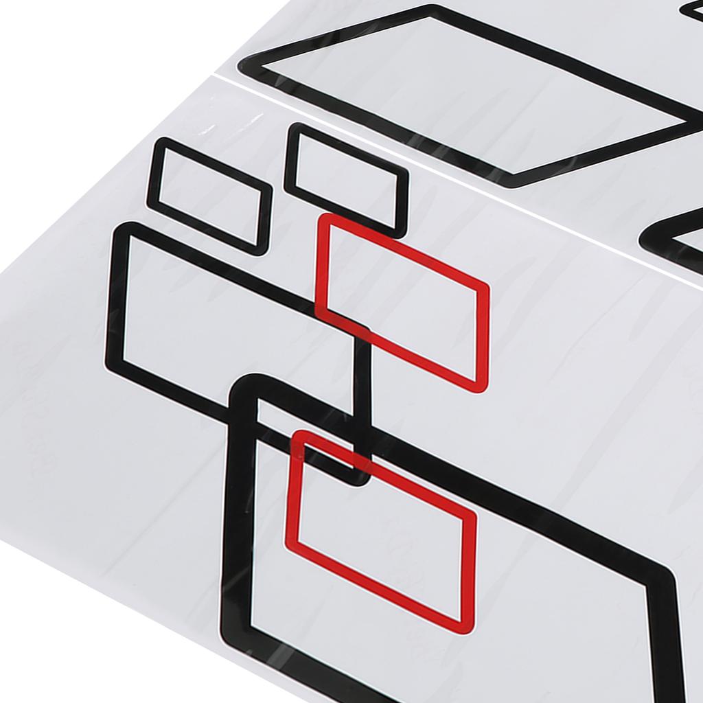 100x38cm Car Body Side Sticker PVC Decals   Sport Styling Decoration Auto Truck Racing Accessories