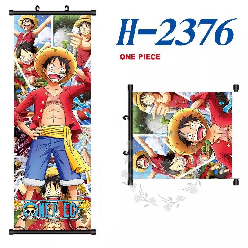 Latest O-One P-Piece Poster Scroll Painting Peripheral Hanging Painting Bedside Living Room Background Wall Cloth Painting