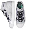 Converse Jack Purcell Rally Stylish Versatile High-top Canvas Shoes Unisex Gray and White