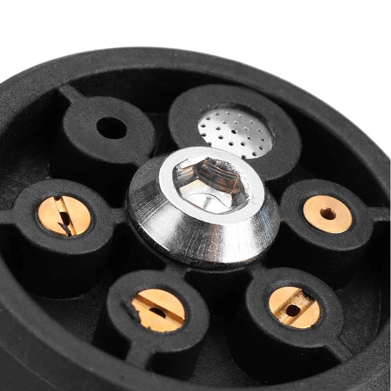 6 In 1 200 Bar Adjustable Nozzle For 1/4inch High Pressure Cordless Washer Cleaner Water Gun Parts Hose Nozzle Plastic