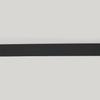 SQUARE LEATHER BELT (SOFT BLACK)