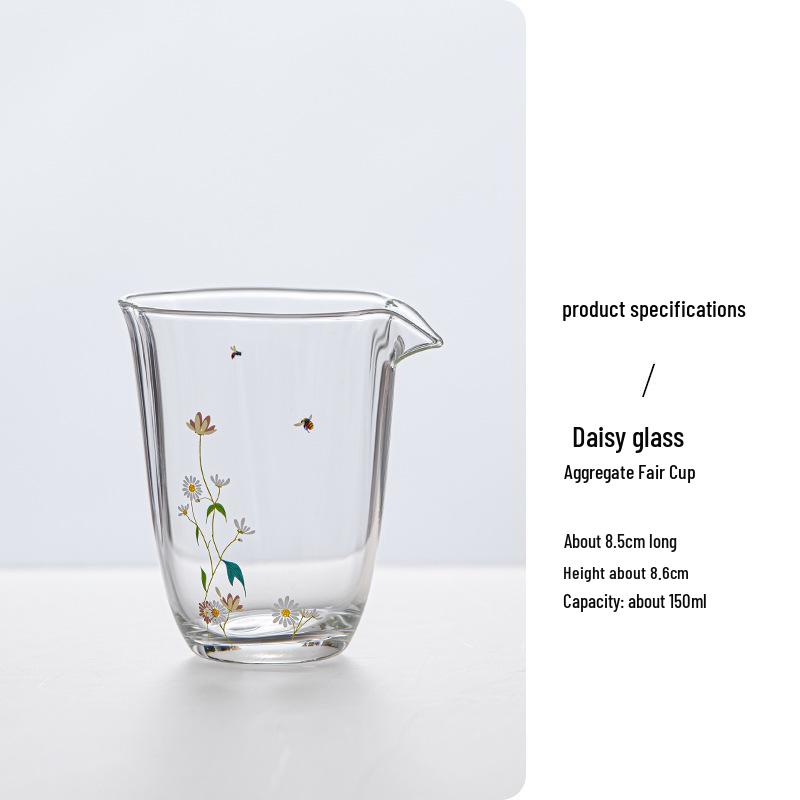 

Чайная чашка из термостойкого полимерного стекла «Дейзи» с фильтром-инфузором