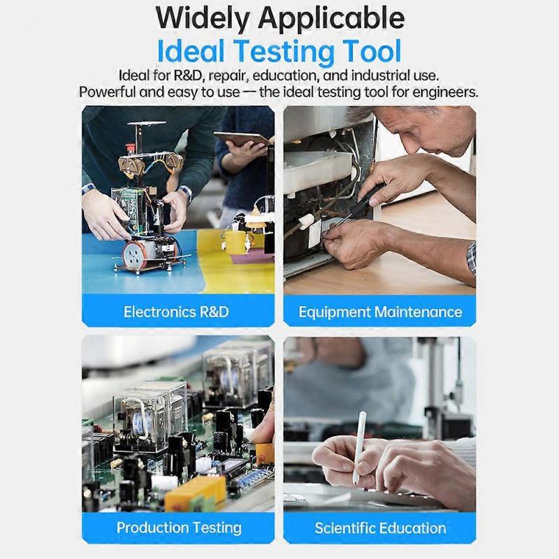 FNIRSI LC1020E Hand-LCR-Brückenmessgerät - Professionelles Handheld-Digitalmultimeter für Widerstands-/Kapazitäts-/Induktivitätsmessung, 100Hz - 100KHz