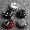 4PCS 75mm Black Red Raised Wheel Center Caps for Mercedes-Benz AMG C E S GLC GLE A0004000900 Hub Cover Waterproof