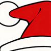 For Tesla Model 3/y Christmas Car Emblem Sticker Festive Self-Adhesive Waterproof Santa Hat Antler Decal Holiday Supplies