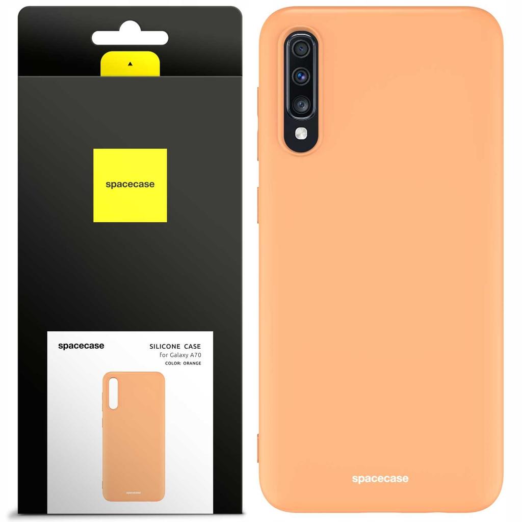 Sc Silicone Case Galaxy A70 Orange
