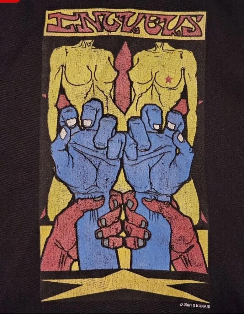 2001 Incubus Band Work Black Size S-5XL Gift For Fans Unisex T-Shirt XXXL