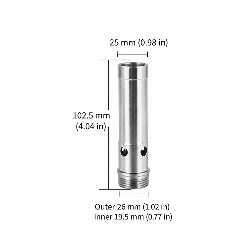 Easy Installation Fountain Nozzle Stainless Steel Foam Fountain Nozzle  Pool Fountain