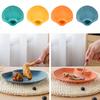 8 sztuk/zestaw kreatywne naczynia kuchenne do układania w stos 2 sekcja talerz na przekąski plastikowe niezniszczalne naczynie deserowe artykuły gospodarstwa domowego