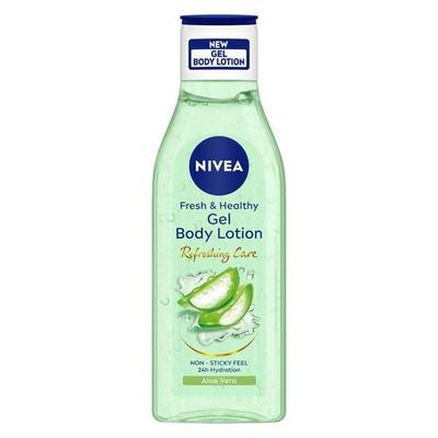 NIVEA Gel Body Lotion 200 Ml | Aloe Vera | Refreshing Care For 24H Hydration | Non-Sticky | Fast Absorbing for Fresh And Healthy Skin