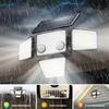 4000LM Solar Outdoor Lights,188 LED Motion Sensor Flood Light with IP65Waterproof,Solar Powered Security Spotlights for Backyar