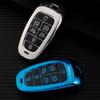 7 Tasten TPU Autoschlüsselhülle für Hyundai Sonata Nexo DN8 Santa Fe TM Tucson NX4 2020 2021 Hyundai Staria Hyundai Ioniq Schlüsseletui Zubehör