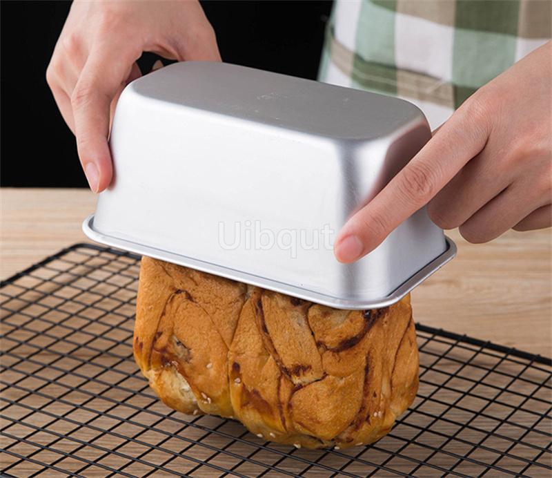 12-20cm Rectangle Cake Mold Aluminum Alloy Bread Dessert Mould Non-stick DIY Cake Bakeware Brownie Mold for Kitchen Baking