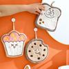 Thickened Cartoon Hand Towel Coral Fleece Bathroom Kids Wash Hand Cloth Kitchen Hanging Towel Super Absorbent Rag Handkerchief