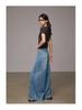 Women's Lyocell Tencel High Waist Wide Leg Jeans