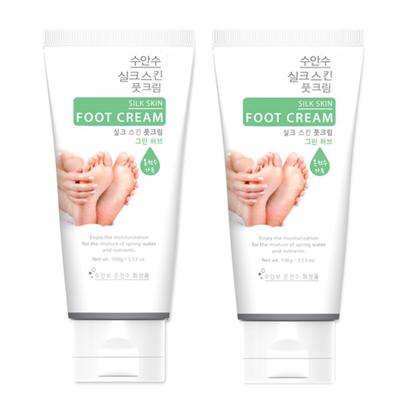 Enesty Suansu Silk Skin Sıcak Su Ayak Kremi Yeşil Ot, 100g, 2 adet