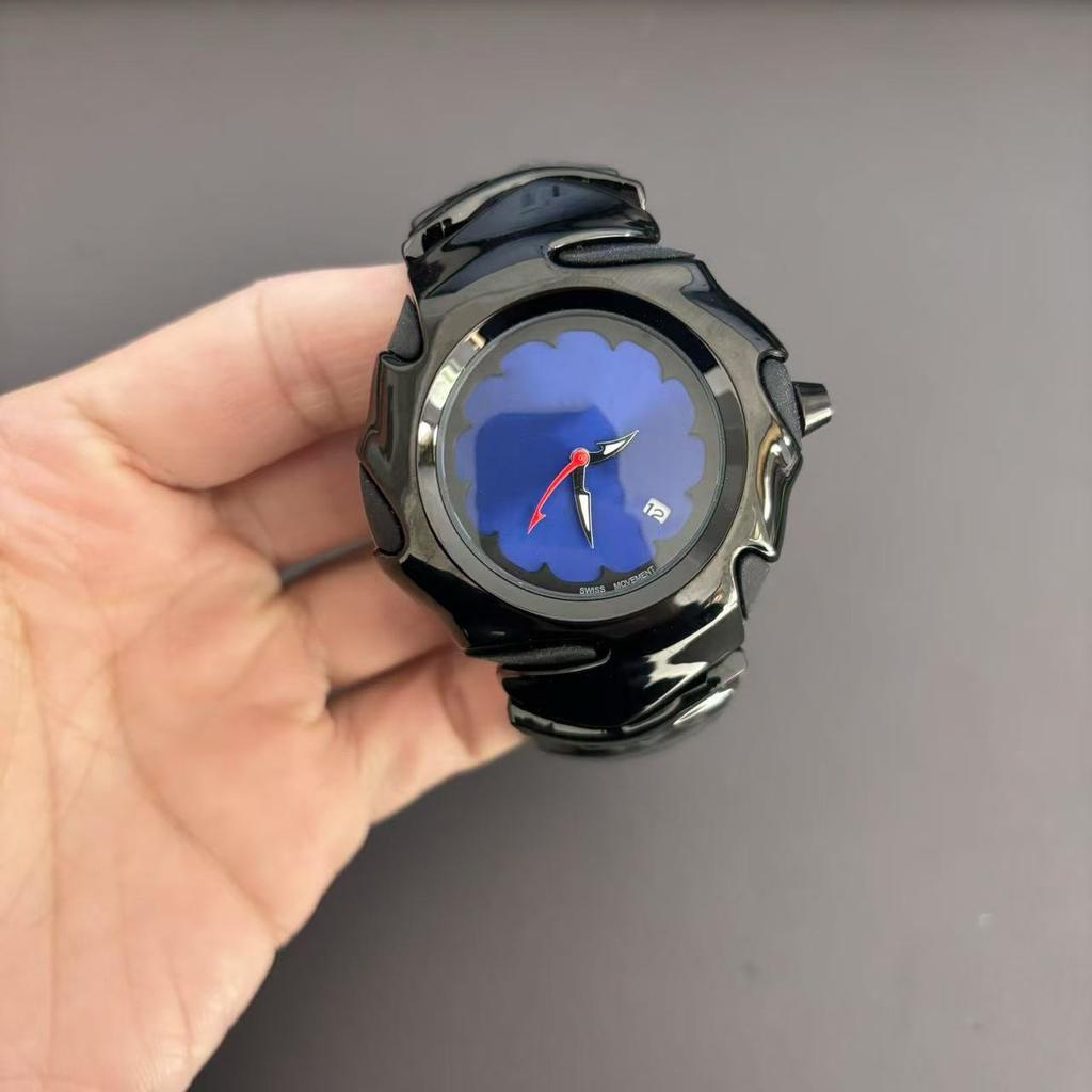 Retro Y2K Blobject Uhr—Ein Einzigartiges, Personalisiertes Design, eine Retro-Uhr für Damen und Herren, und das Perfekte Weihnachtsgeschenk