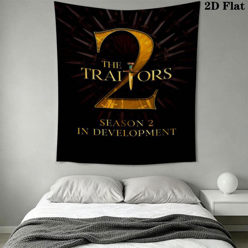 The Traitors Kids Wall Hanging Printed Fabric Blanket Decorative Tapestries for Bedroom Living Room Home Decor