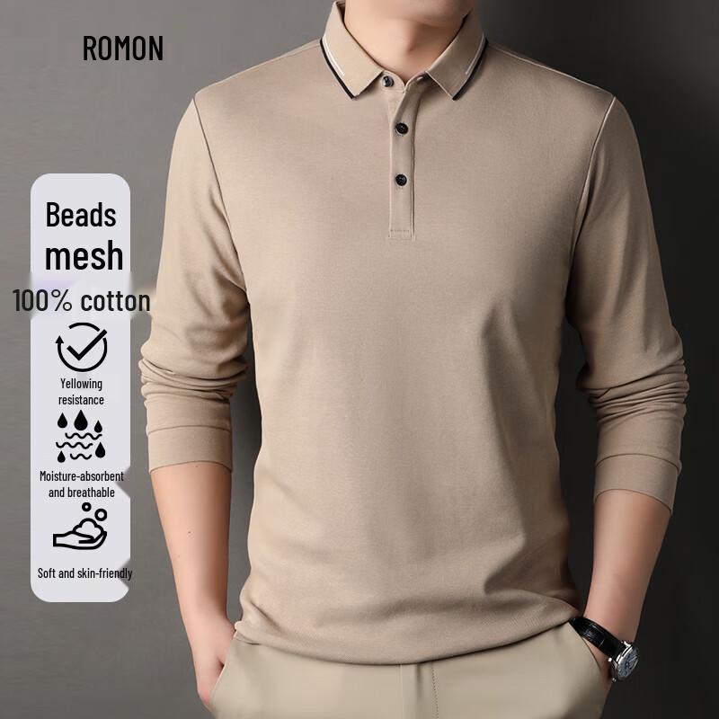 

Men s 100% Cotton Long Sleeve Polo Shirt 2XL