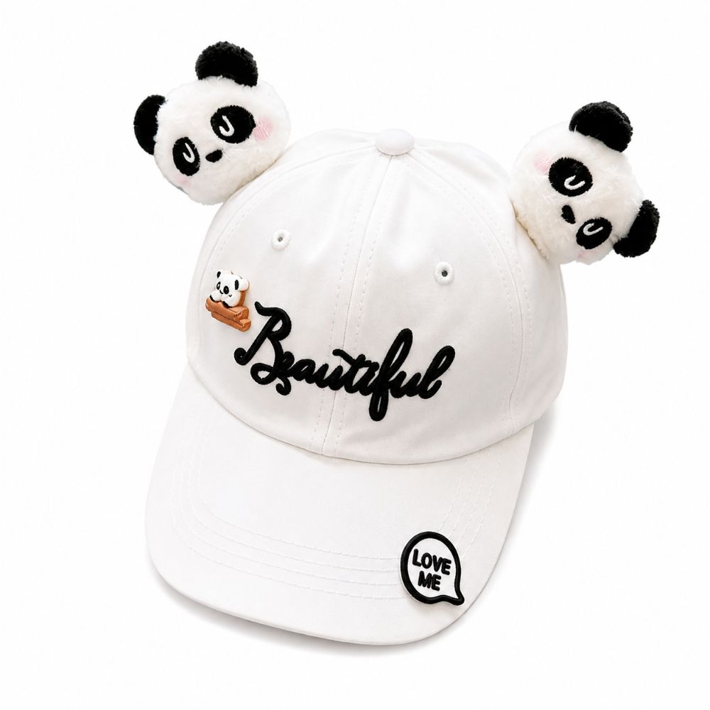 Berretto da Baseball Panda Versatile Traspirante con Visiera Carino per Ragazzo Ragazza Cappello da Sole Per l'Estate all'Aperto