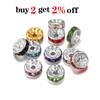 50 stk/parti 8 mm Strass Rondeller Krystallperler Løse Avstandsperler Charms for DIY Håndlaget Smykketilbehør Produksjonsmateriell