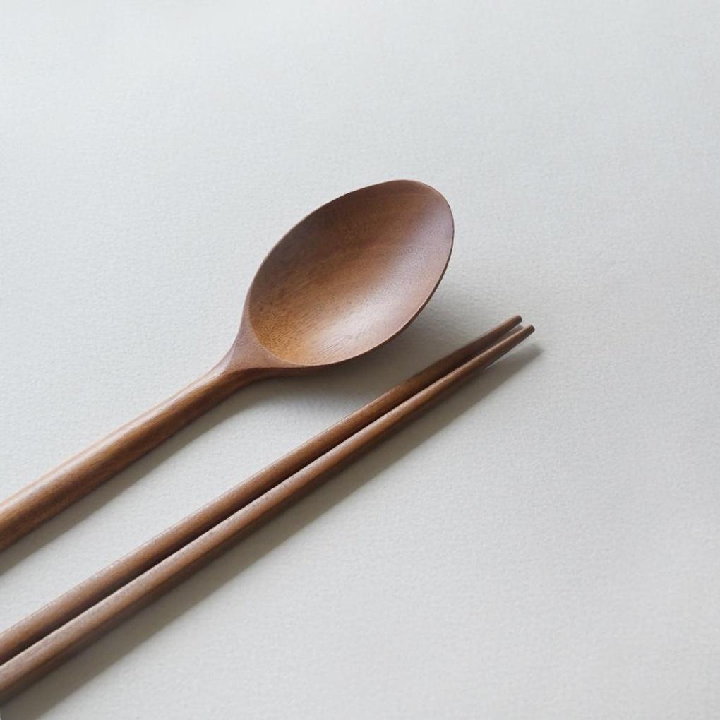 Romwood Rosenholz Holz Basis Löffel Set