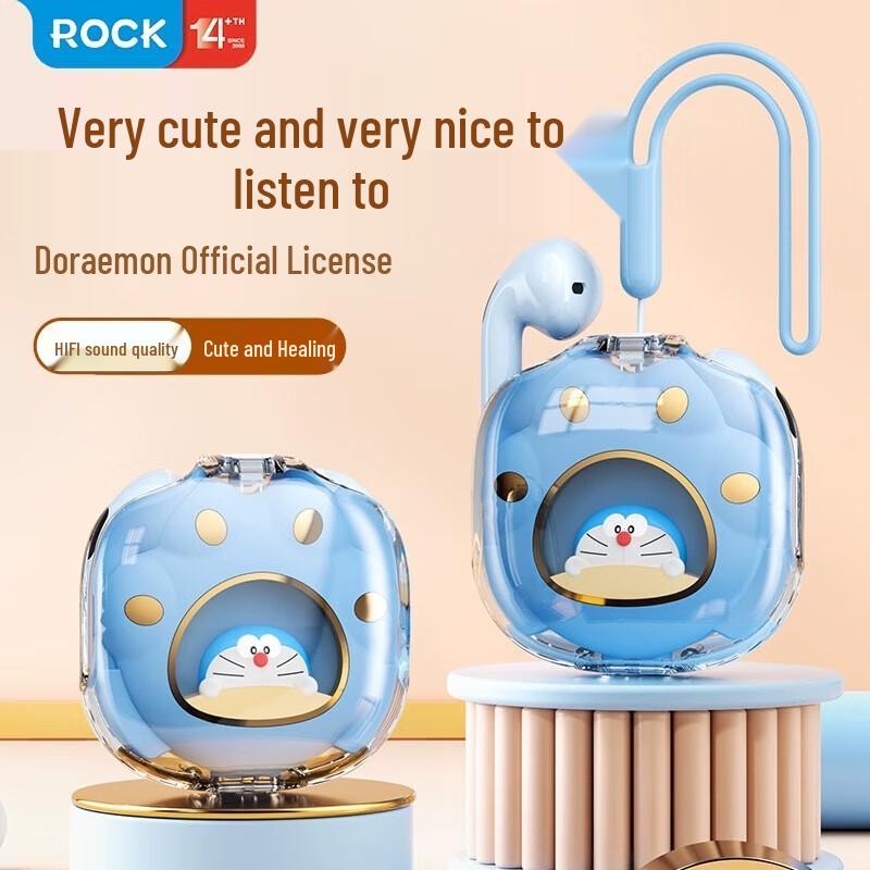 ROCK Doraemon Cat Paw TWS Semi-in-ear Earbuds