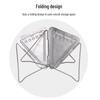 Portable Stainless Steel Pour-Over Coffee Drip with Folding Stand