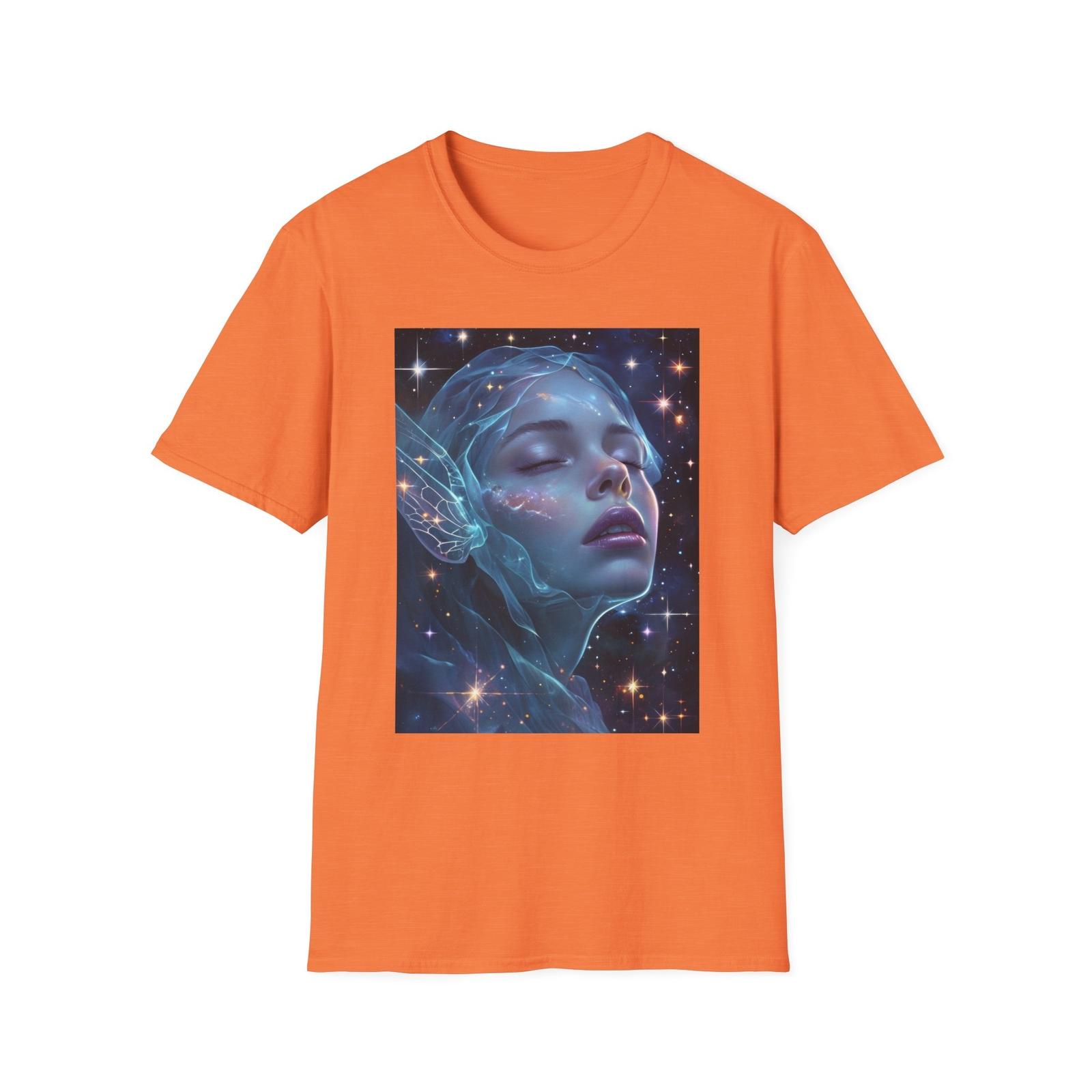 Dreamlike Unisex Softstyle T-Shirt Cosmic Daydream Surrealistic Heavenly Dreams 4XL