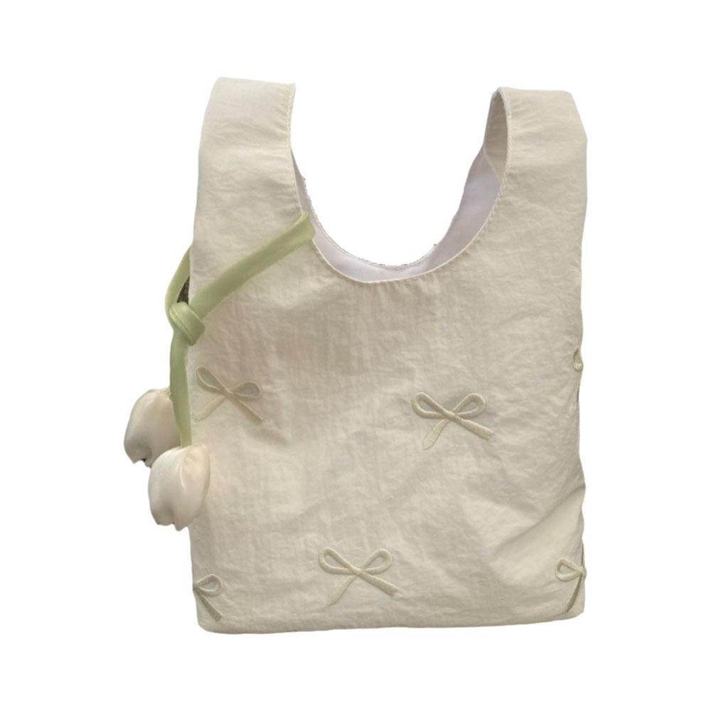 Chinese Style Flower Pendant Wrist Bag Cloth Gift Pouch Temperament Lunch Bag Lady