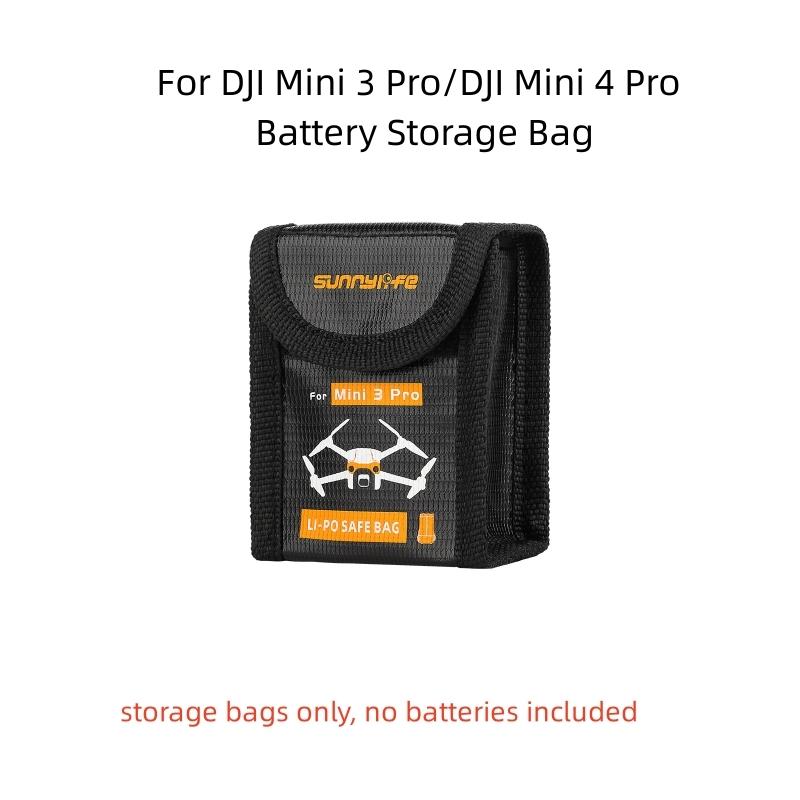 For DJI Mini 4 PRO Drone Body Remote Control Earthquake Protective Storage Bag And Landing Gear Propeller Holder Fixing Accessor