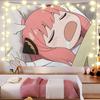 Spy X Family Ania Anime Tapiz de Pared Cabecero Decorativo para Dormitorio Dormitorio Decoración de Pared de Anime Obras de Arte para Fans