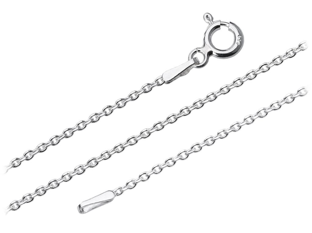 Krótki Srebrny Damski Naszyjnik Klucz Wiolinowy Z Cyrkoniami Choker 40 Cm