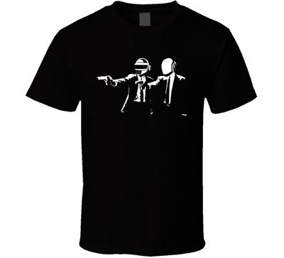 Daft Punk Meets Pulp Fiction T Shirt