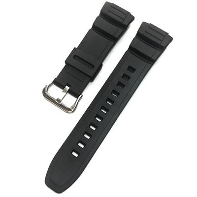 Sport-Gummiarmband, weiches Armband für Casio MCW-110H 100 W-S220 HDD-S100 5434 Uhrenzubehör