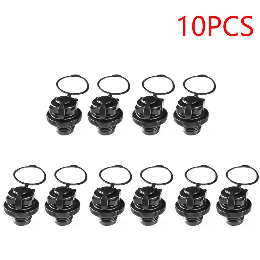 2 Pcs Mattress Airbed Air Valve Air Valve Nozzle Cap Air Mattress Plug Replacement Boston Valve For Inflatable Boat Kayak Raft