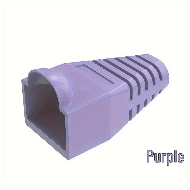 Protetores de Cristal de Rede RJ45 Coloridos, Cat 6, Pacote de 1000, Opcional em Dez Cores
