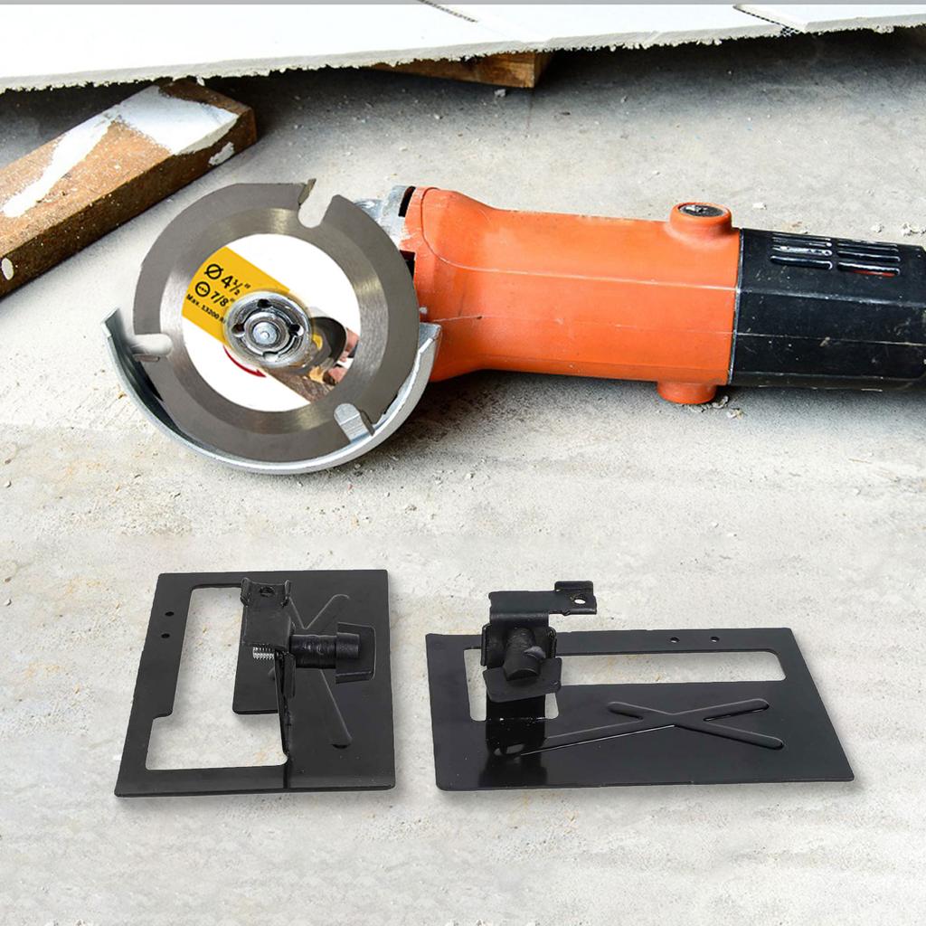 For On-the-Go Renovations Adjustable Cutting Bracket Adjustable Angle Grinder Stand Woodworking Tools Adaptable Cutting Range