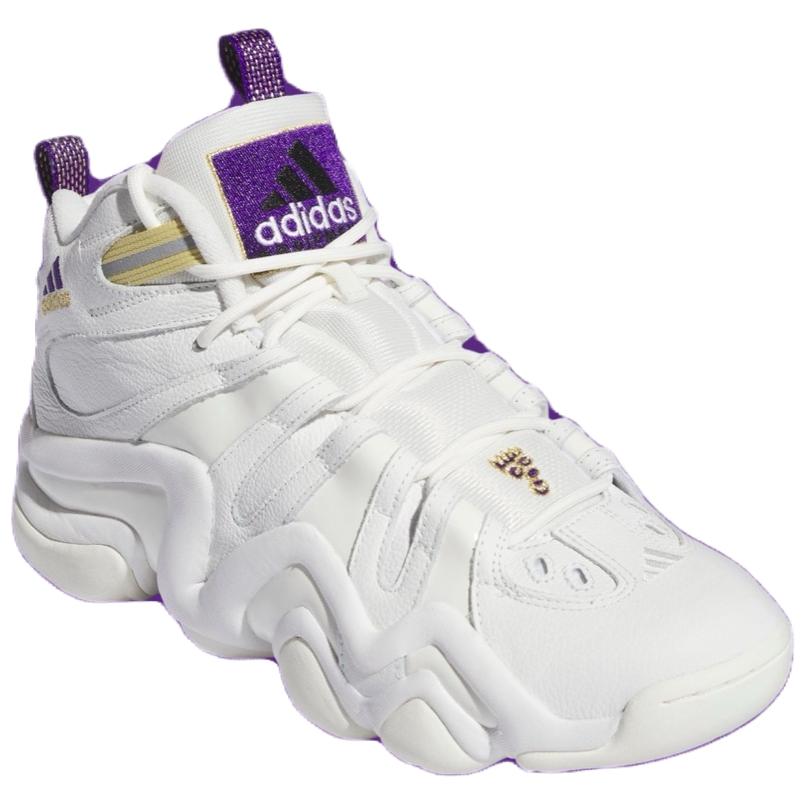 New Adidas Crazy 8 Core White Off White Collegiate Purple IF4523