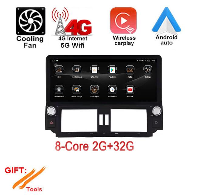 

Для Toyota Prado 2010 Android 14 Экран Мультимедиа Видео Плеер Atenza CarPlay Автомобильное Радио Авторадио