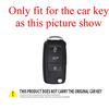 Für VOLKSWAGEN Zinklegierung+Leder Auto Klappschlüsselhülle Vollabdeckung Für VW Volkswagen R Line Polo Tiguan Passat Golf Jetta La