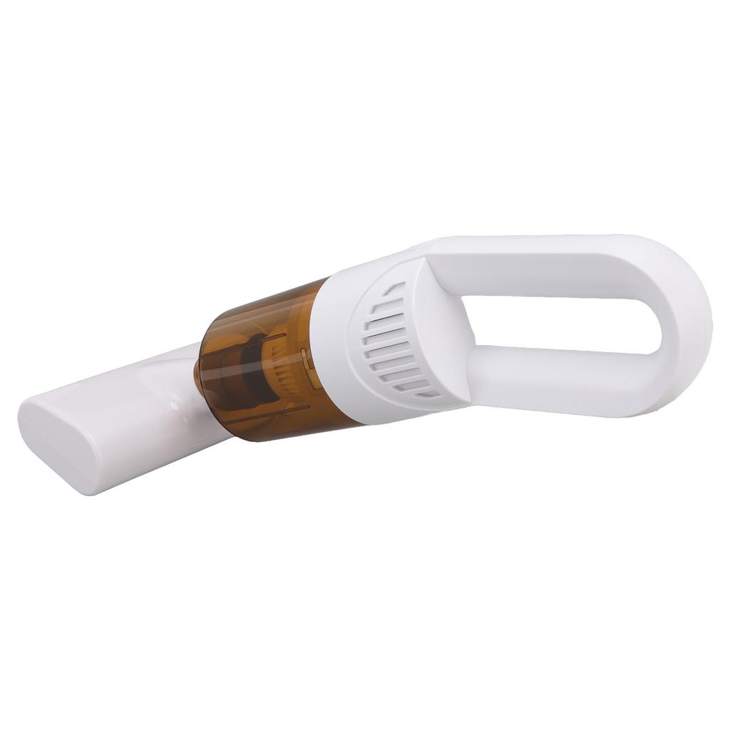 Cordless Handheld Vacuum Cleaner Dust Mite Remover USB Rechargeable for Car and Home Pet Hair White