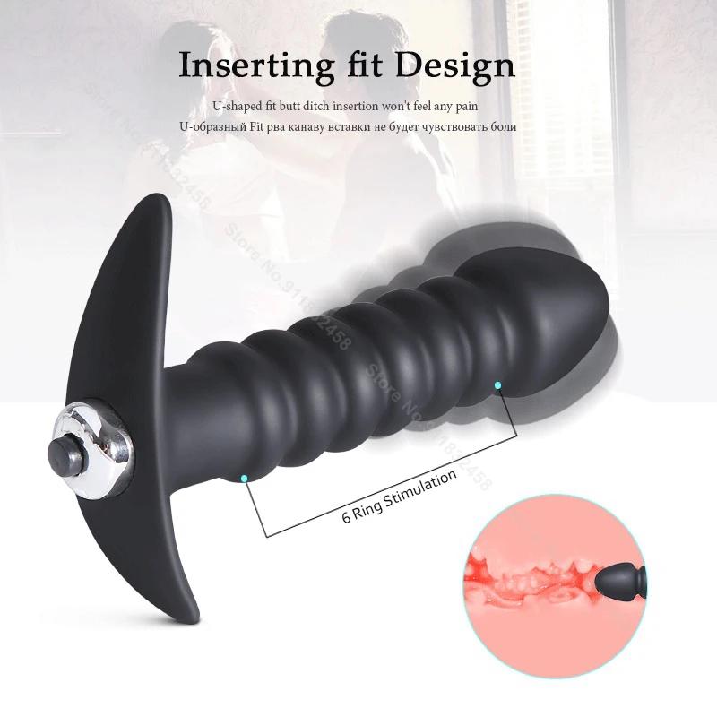 Vibrating Anal Plug Prostate Massager Butt Plug Gay Sex Products Dildo Stimulator Adult Sex Toys For Men And Women Sex Shop