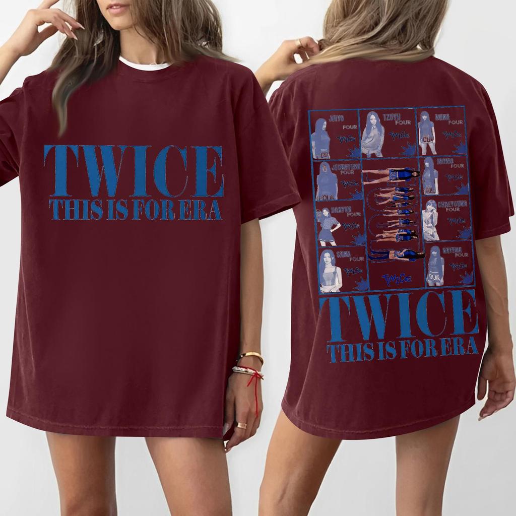 Women's Round Neck Printed Short-sleeved T-shirt Top