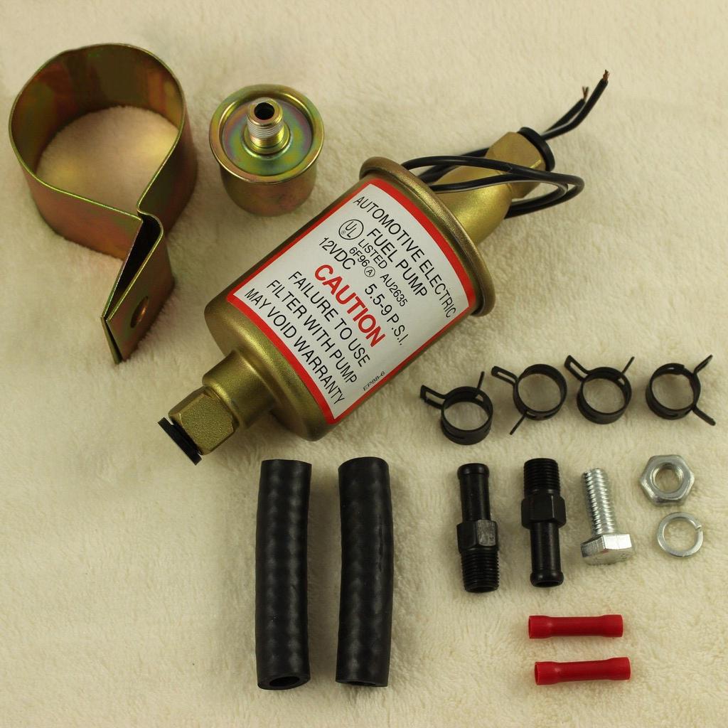 New Automotive Universal Electric Fuel Pump With Installation Kit E8016S
