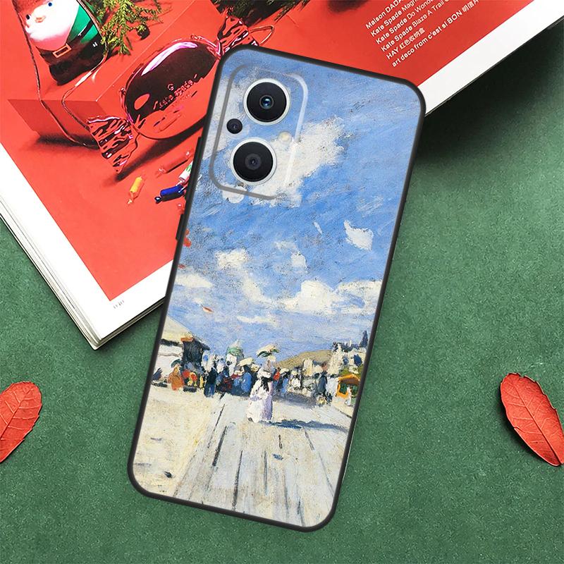 Famous Paintings Case For OPPO Reno 7 8 Lite 8T 10 11 12 13 Pro 12F 13F 14F OPPO Find X8 X6 X5 X9 Pro Cover