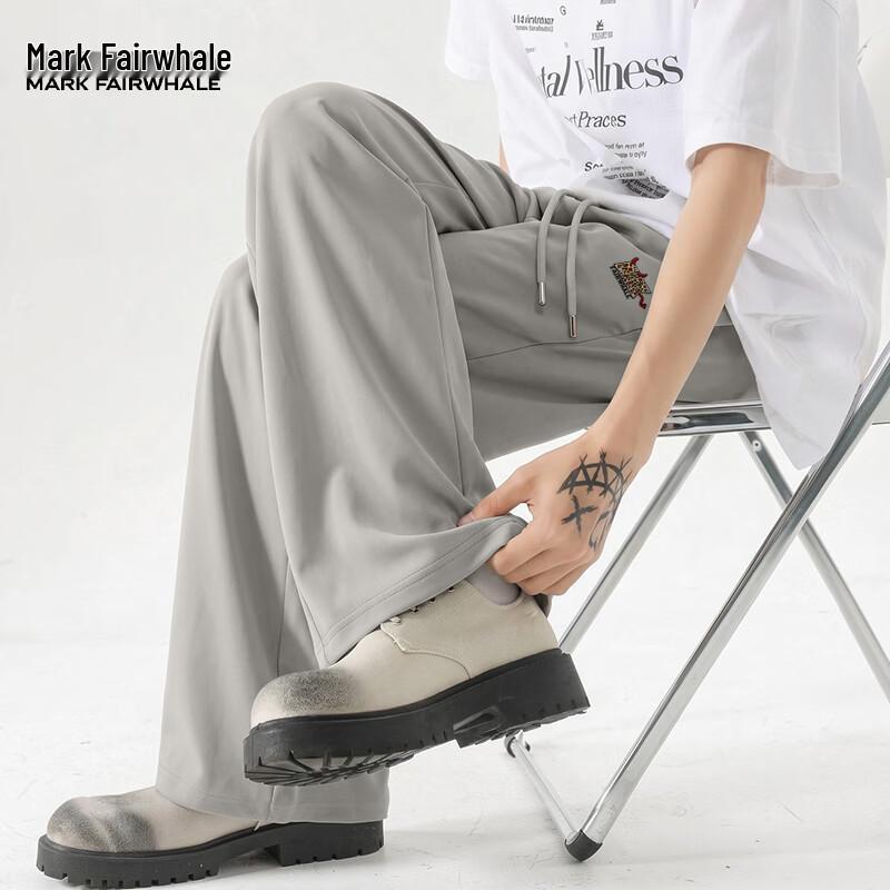 MARK FAIRWHALE Men s Ice Silk Casual Sports Pants L