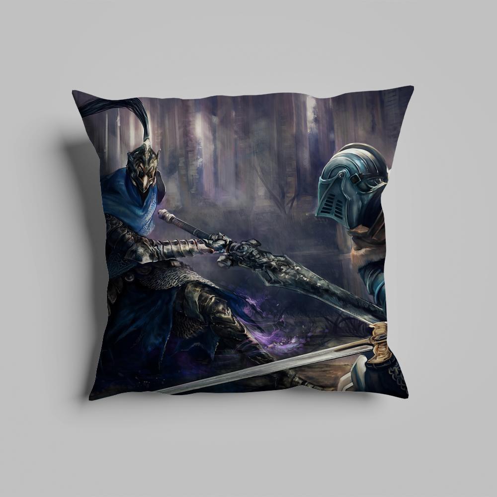 

Pillow Case luxurious home office, sofa decorative Multi sized car seat cushions, pillowcases D-Dark Souls 12x12Inch