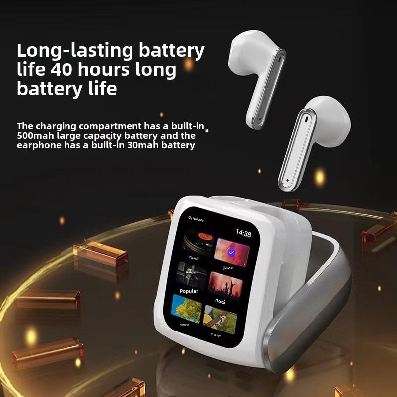 T71 Color screen Bluetooth headset foreign trade cross-border e-commerce full touch screen Bluetooth headset noise reduction ult